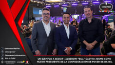 Alberoni Bill Castro asume como nuevo presidente de la confederación de poker de Brasil